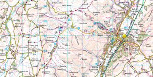 Long Mynd Map Midland Gliding Club